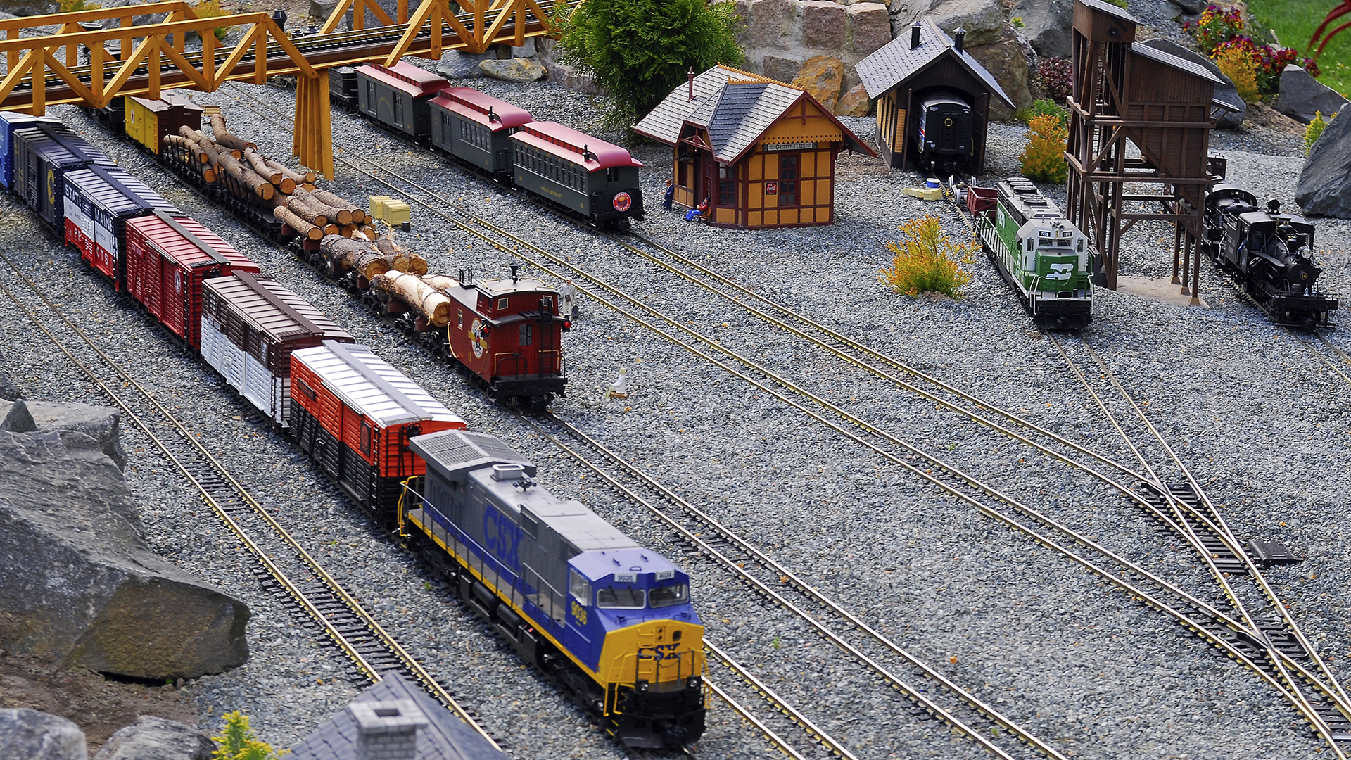 Slideshow Modellbahn